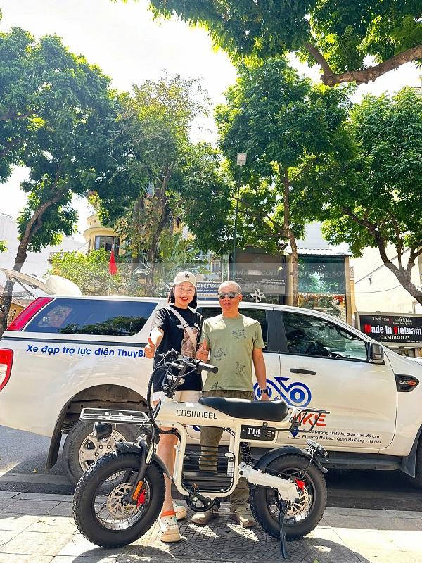 Khách hàng tin tưởng lựa chọn Coswheel T16 tại THUYBIKE