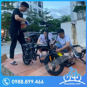 Xe đạp điện G-Force C14 Lite (phiên bản 3 giảm xóc) gấp gọn tiện lợi 11 G-Force C14 Lite