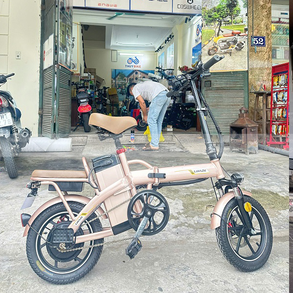 Xe đạp điện trợ lực LIHAZE gấp gọn tiện lợi 2 sp1