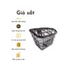 Giỏ sắt xe điện ( đã kèm cổ ôm)