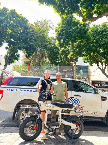Khách hàng tin tưởng lựa chọn Coswheel T16 tại THUYBIKE 19 1