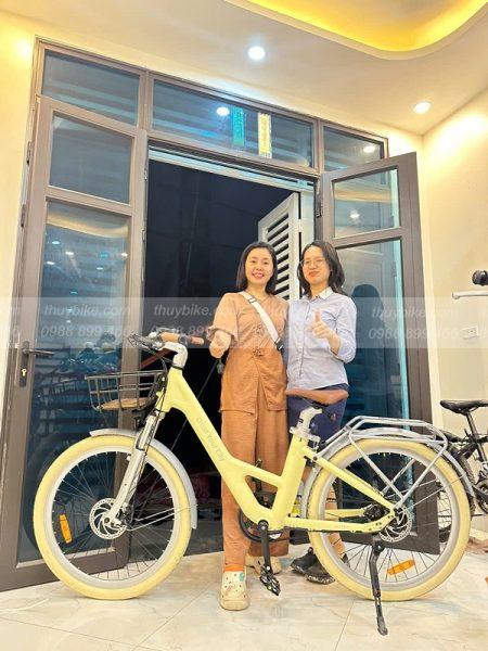 THUYBIKE | Hỗ trợ lắp điện miễn phí xe điện Ado A28 air tận nhà
