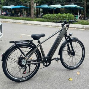 Giỏ hàng 1 Xe Đạp Trợ Lực Điện A9 Pro Men( bản pin tháo rời cao cấp)